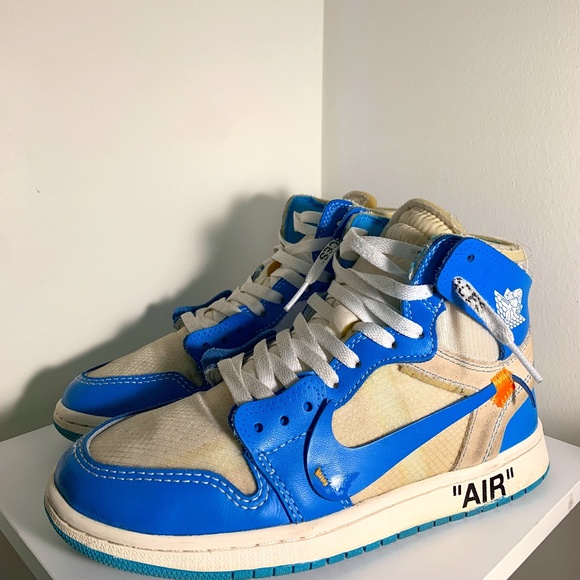 NEW OFF WHITE X AIR JORDAN RETRO 1 OG  Jordan 1 Retro High OG x OFF-WHITE UNC